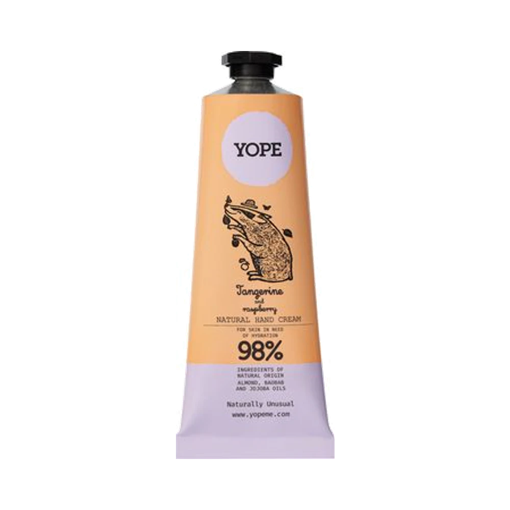 YOPE Hand Cream Tangerine And Raspberry handkräm 50 ml