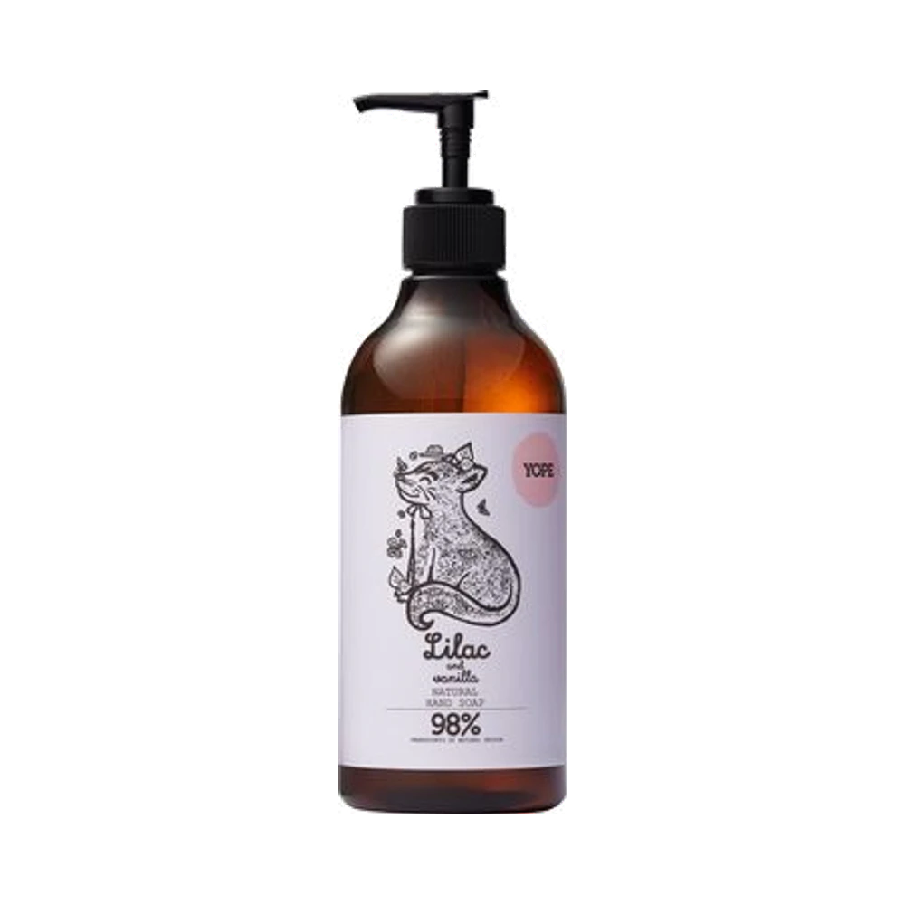 YOPE Hand Soap Lilac And Vanilla Naturlig handtvål 500 ml