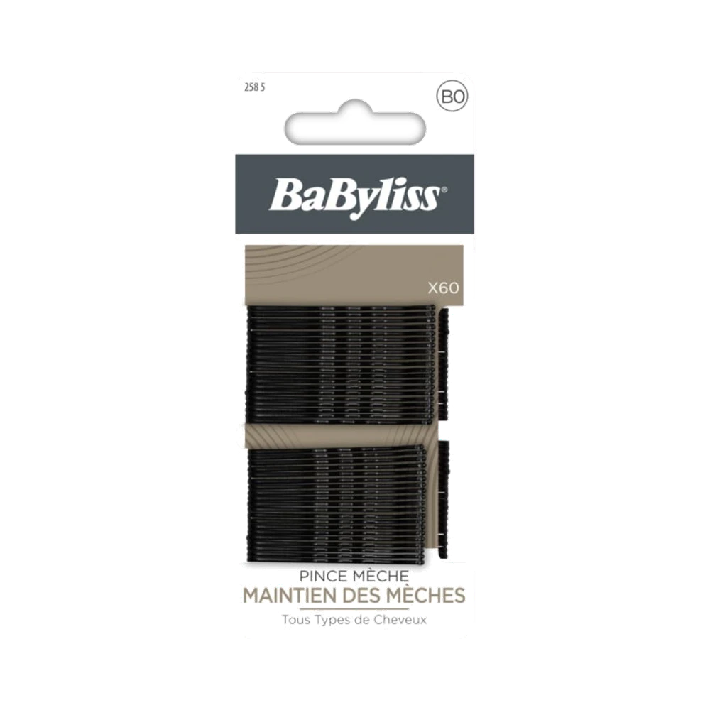 BaByliss Svart hårnålar 60 st