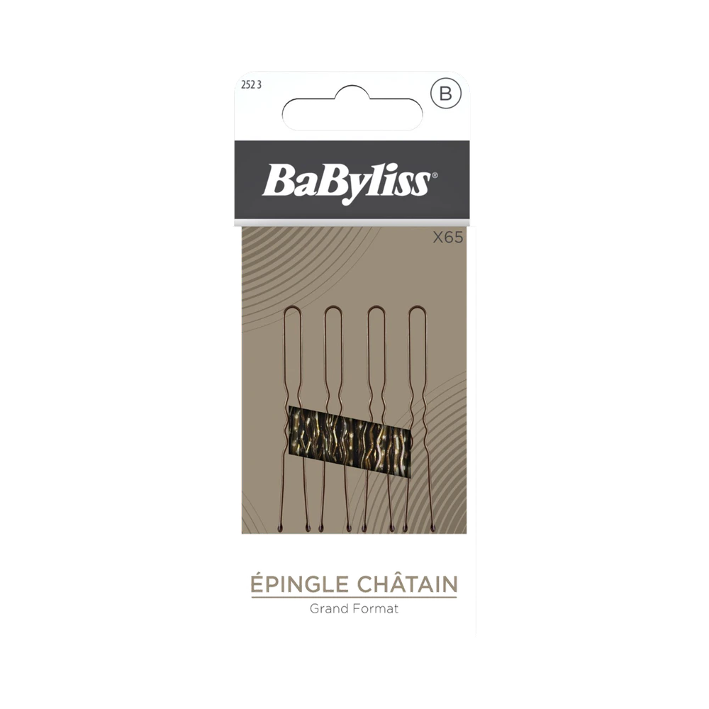 BaByliss U-form Brun hårnålar 65 st