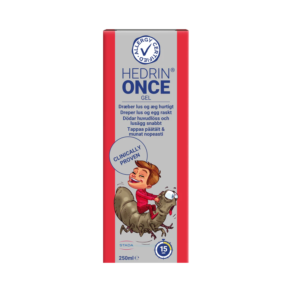 Hedrin Once gel 250 ml