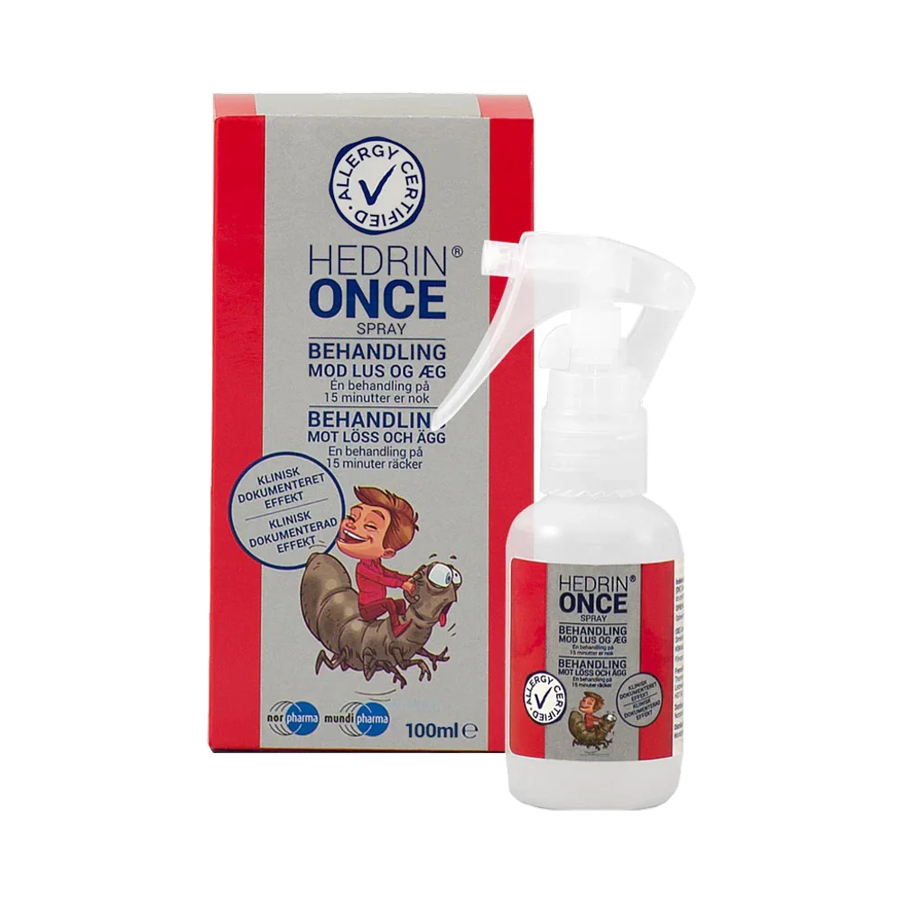 Hedrin Once spray gel 100 ml