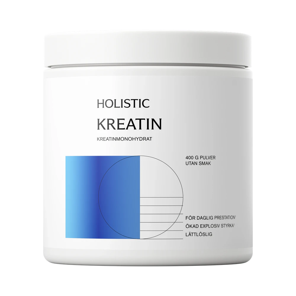 Holistic Kreatin Monohydrat pulver 400 g