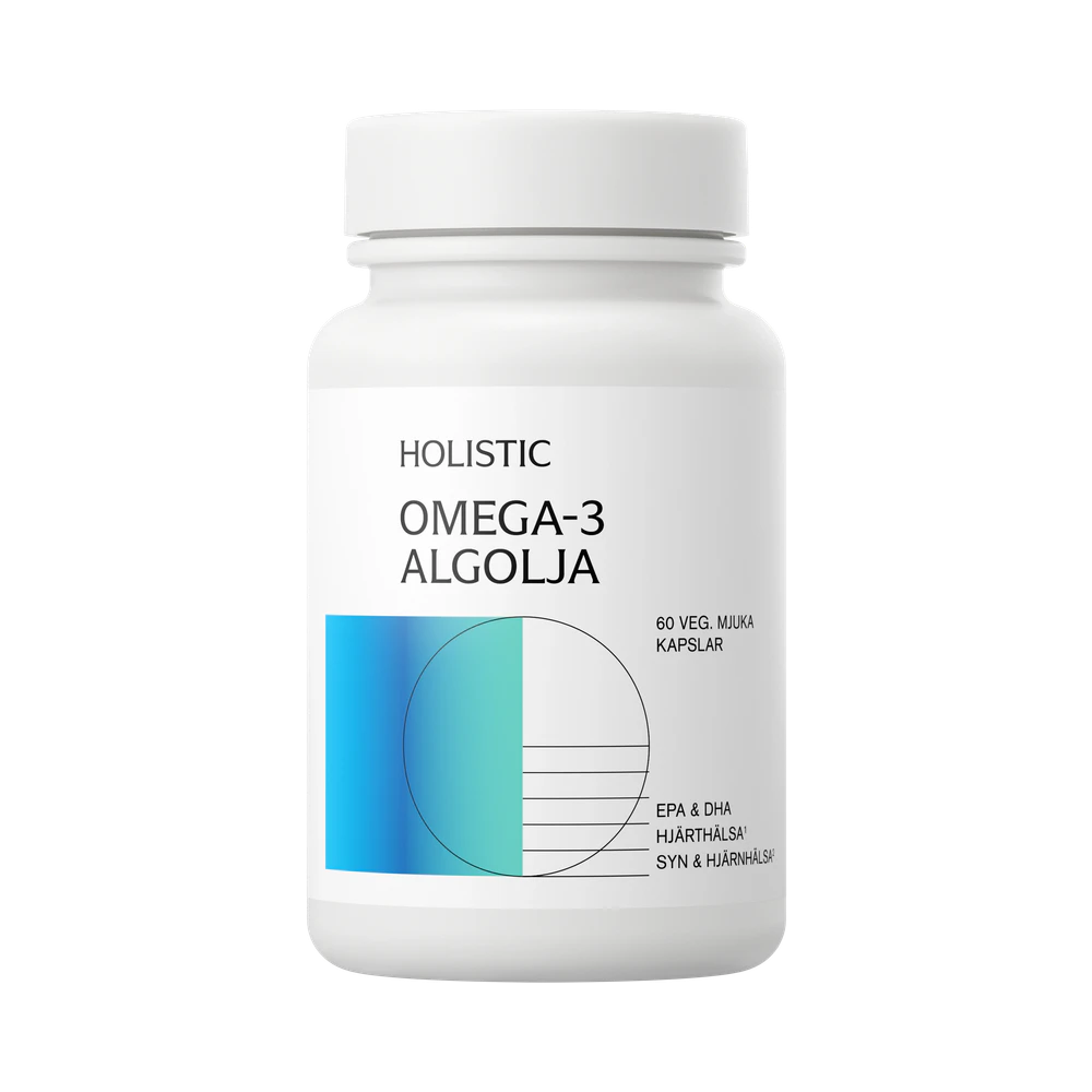 Holistic Omega-3 Algolja kapslar 60 st