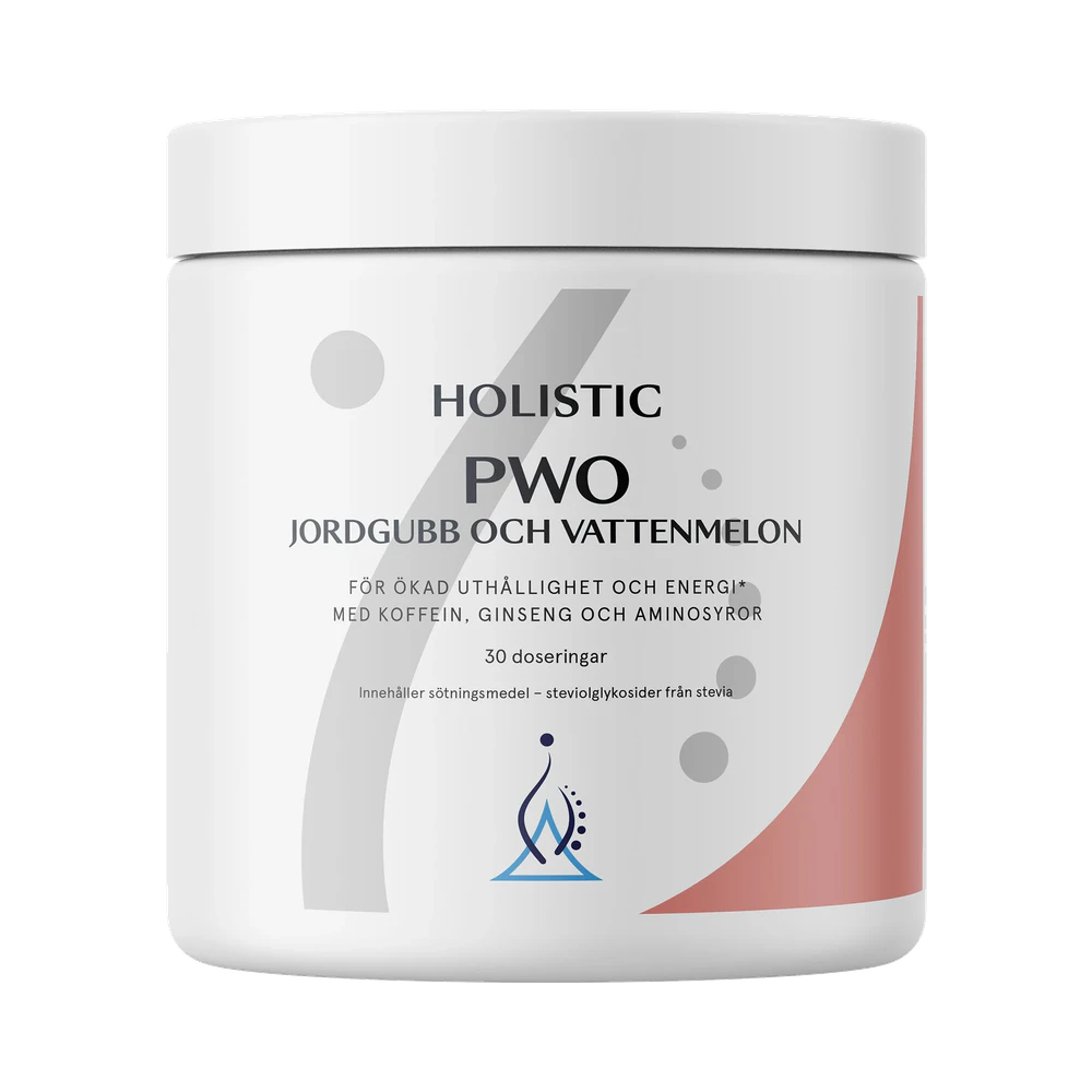 Holistic PWO Jordgubb & Vattenmelon pulver 345 g