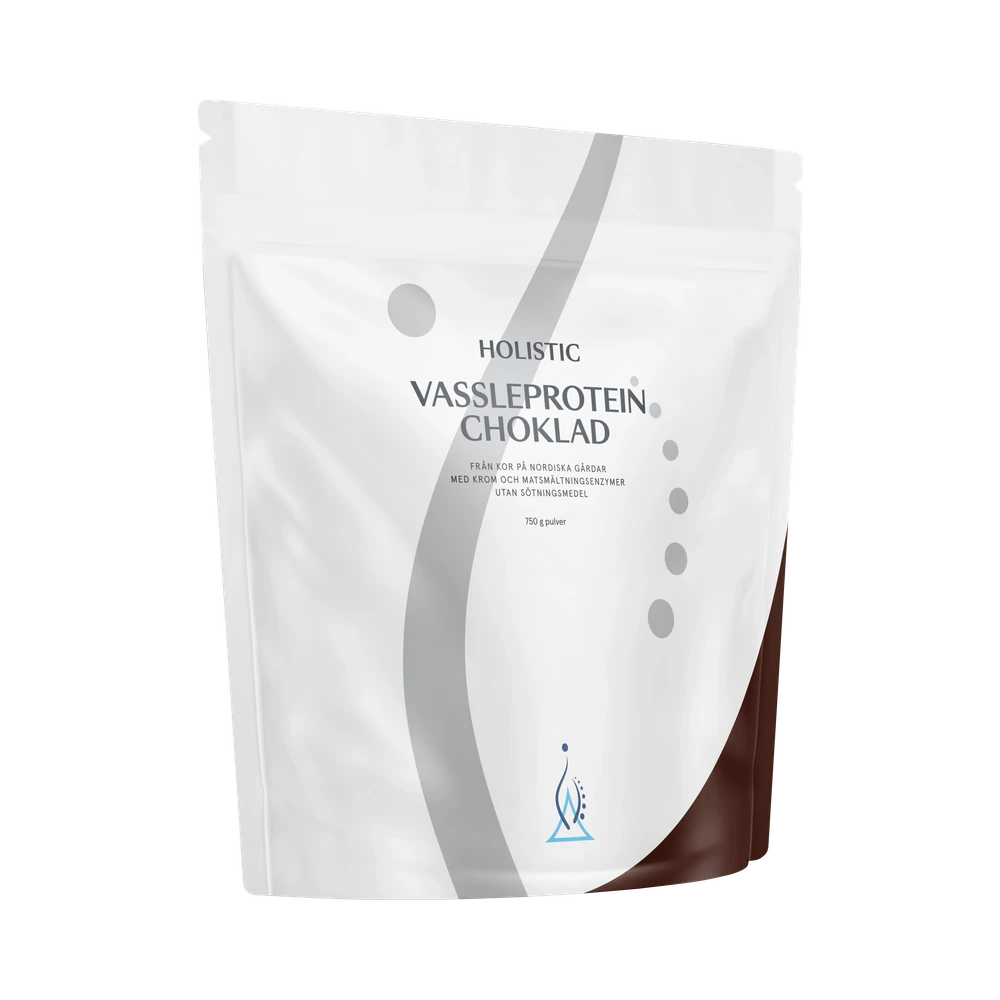 Holistic Vassleprotein, Choklad proteinpulver 750 g