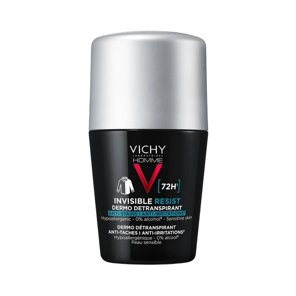 Vichy Homme Invisible Protect 72H Anti-Stain roll-on 50 ml