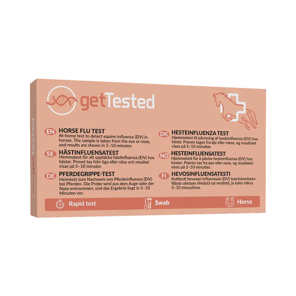 Get Tested Hästinfluensa testkit 1 st