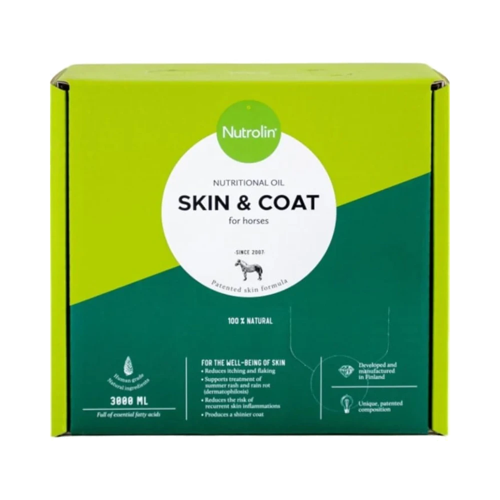 Nutrolin Horse Skin & Coat näringsolja 3000 ml
