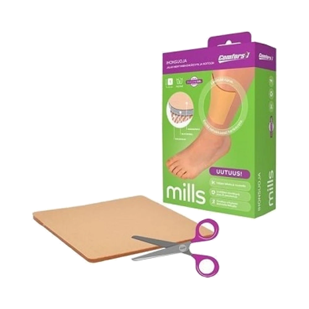 Mills Comforsil tvättbart hudskydd 9,5 x 9,5 cm 1 st