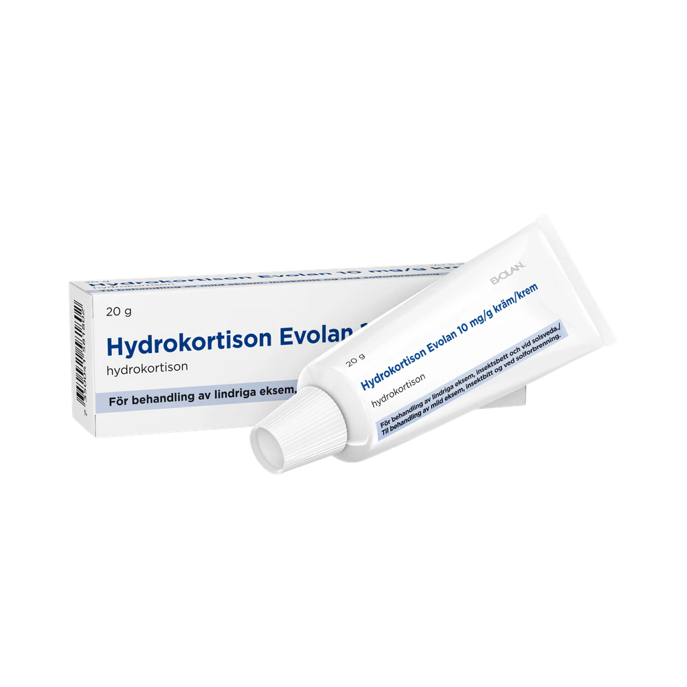 Evolan Hydrokortison 10 mg/g kräm 20 g