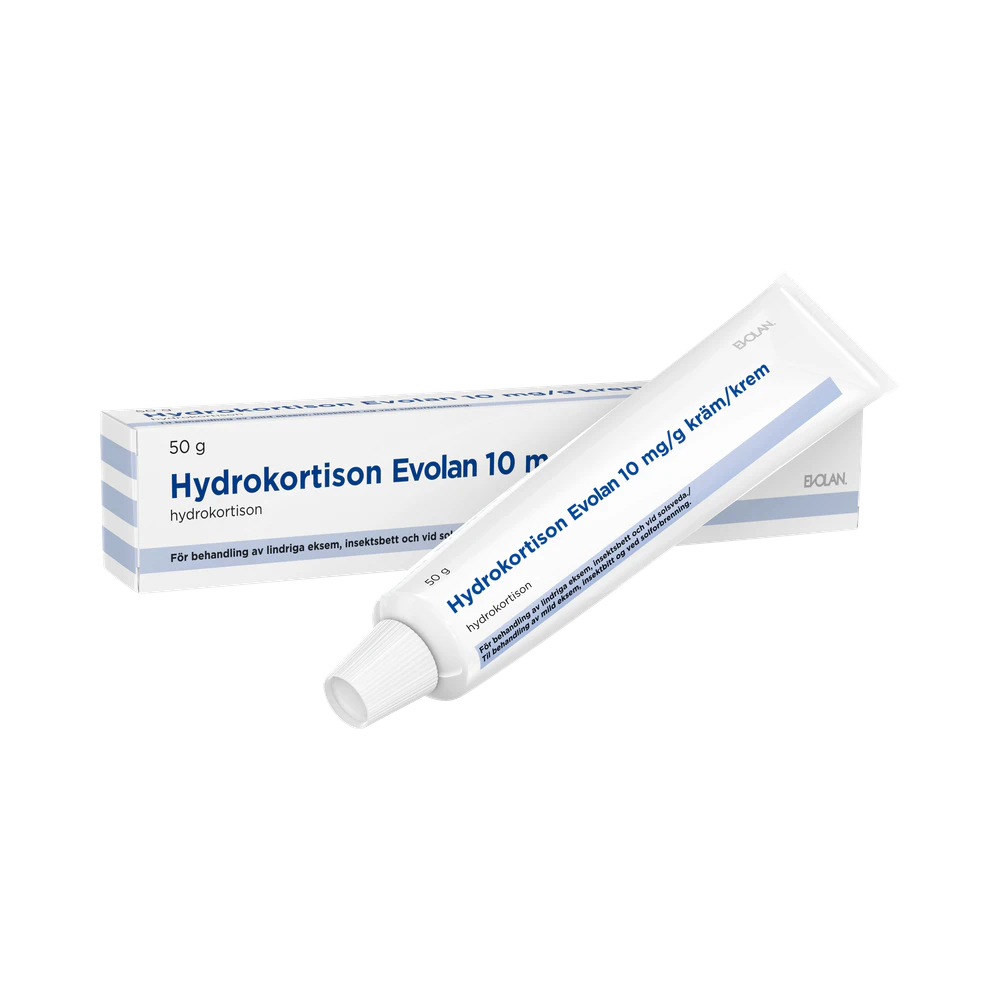 Evolan Hydrokortison 10 mg/g kräm 50 g
