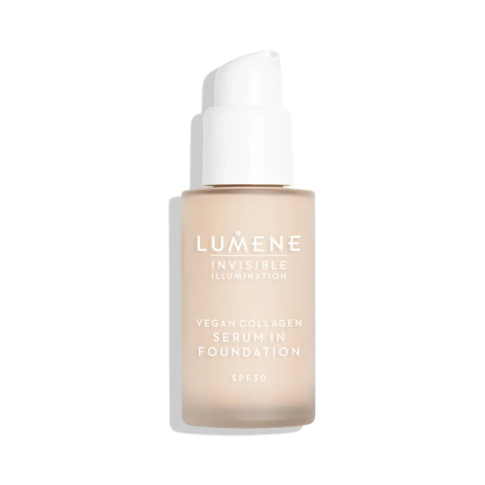 Lumene Invisible Illumination Vegan Collagen SPF 30, 00 serum in foundation 30 ml