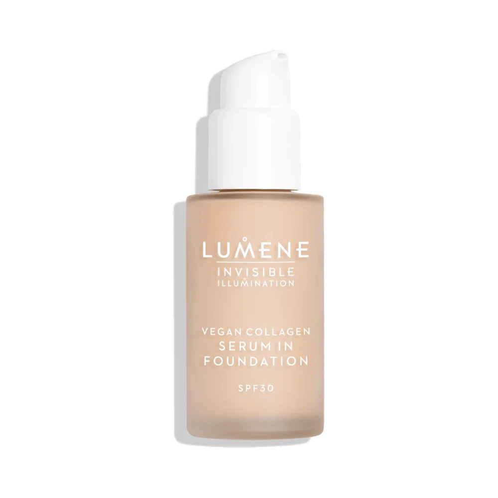 Lumene Invisible Illumination Vegan Collagen SPF 30, 1.5 serum in foundation 30 ml