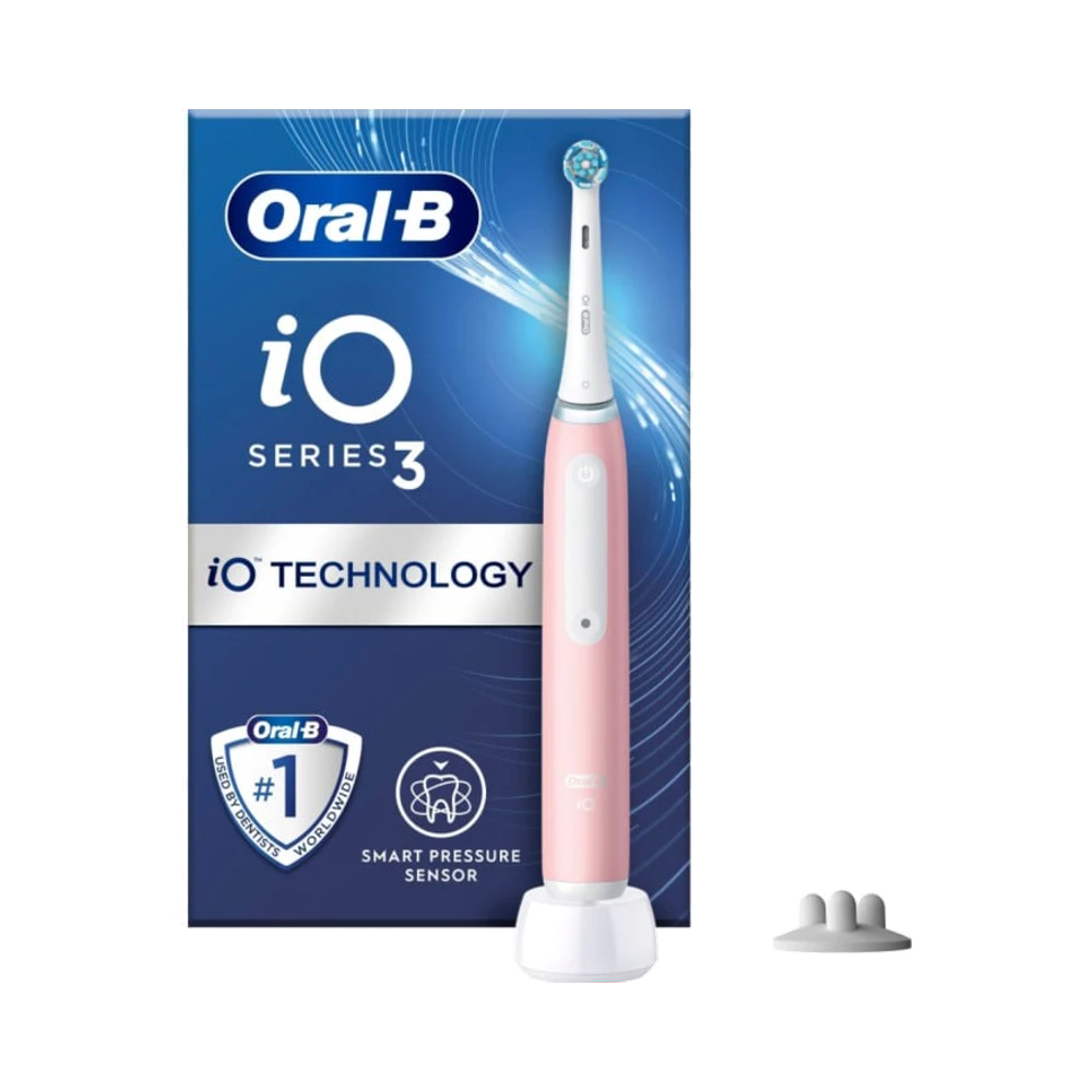 Oral-B iO 3S Rosa eltandborste 1 st