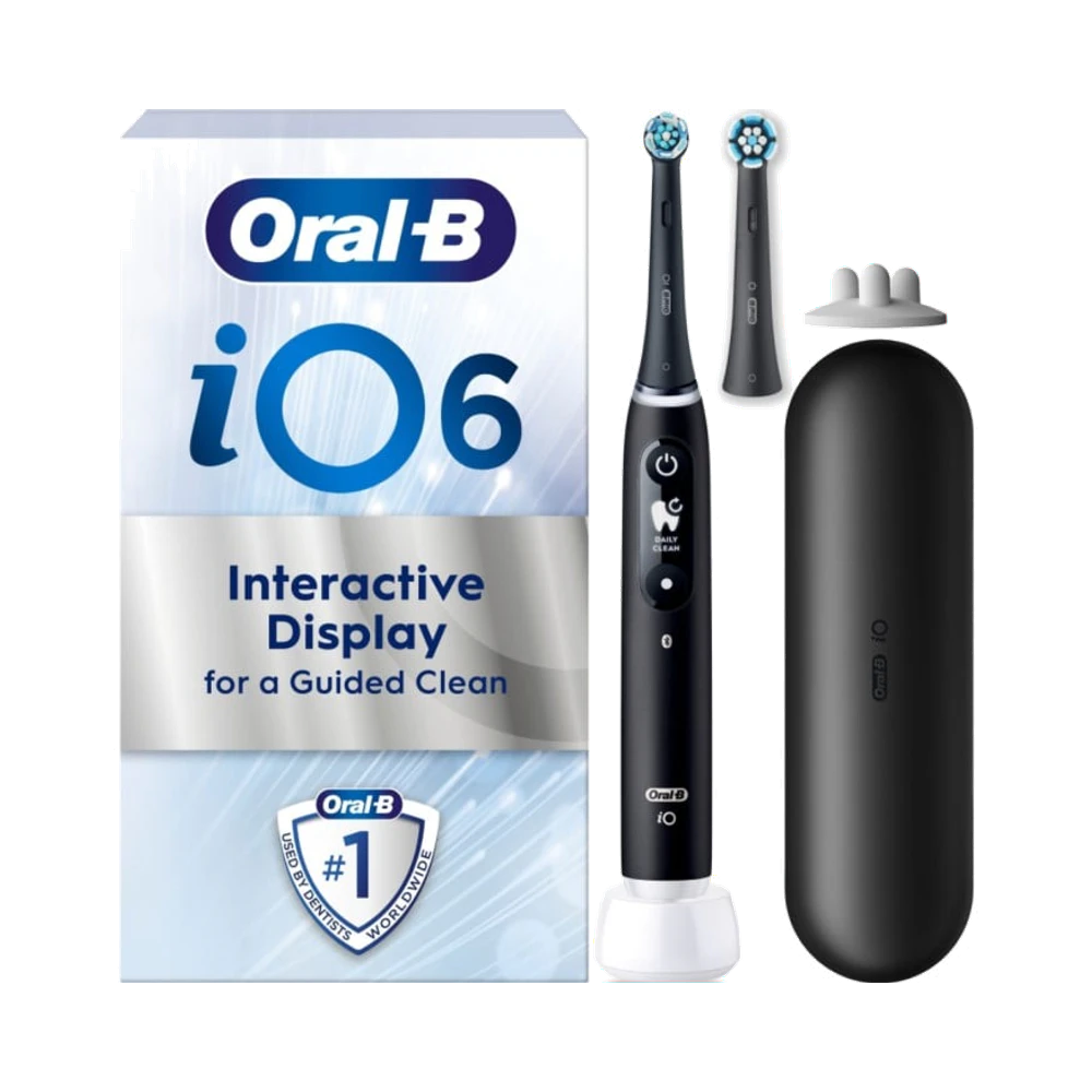 Oral-B iO6S Black Lava eltandborste 1 st
