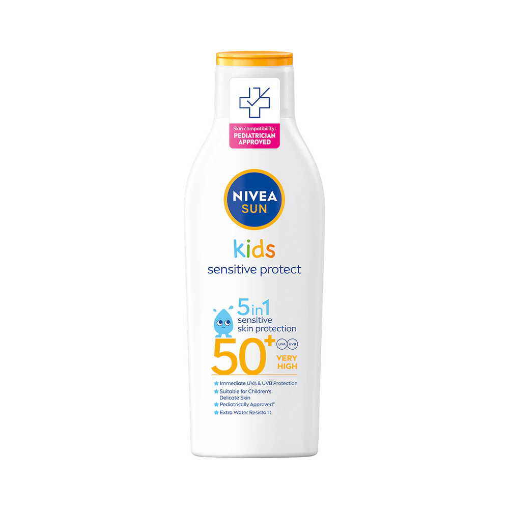 NIVEA Sun Kids Sensitive Protect & Play Sun SPF 50+ lotion 200 ml