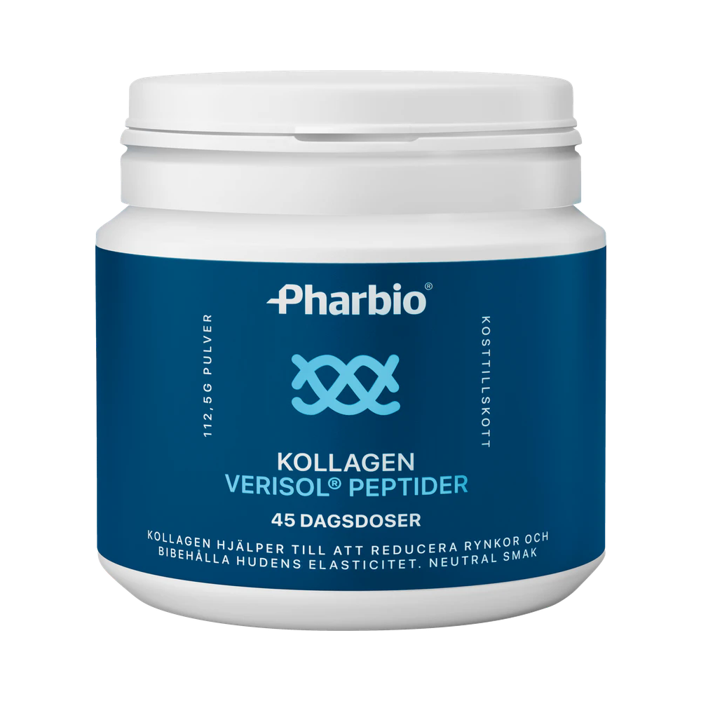 Pharbio kollagen verisol peptider pulver 112,5 g