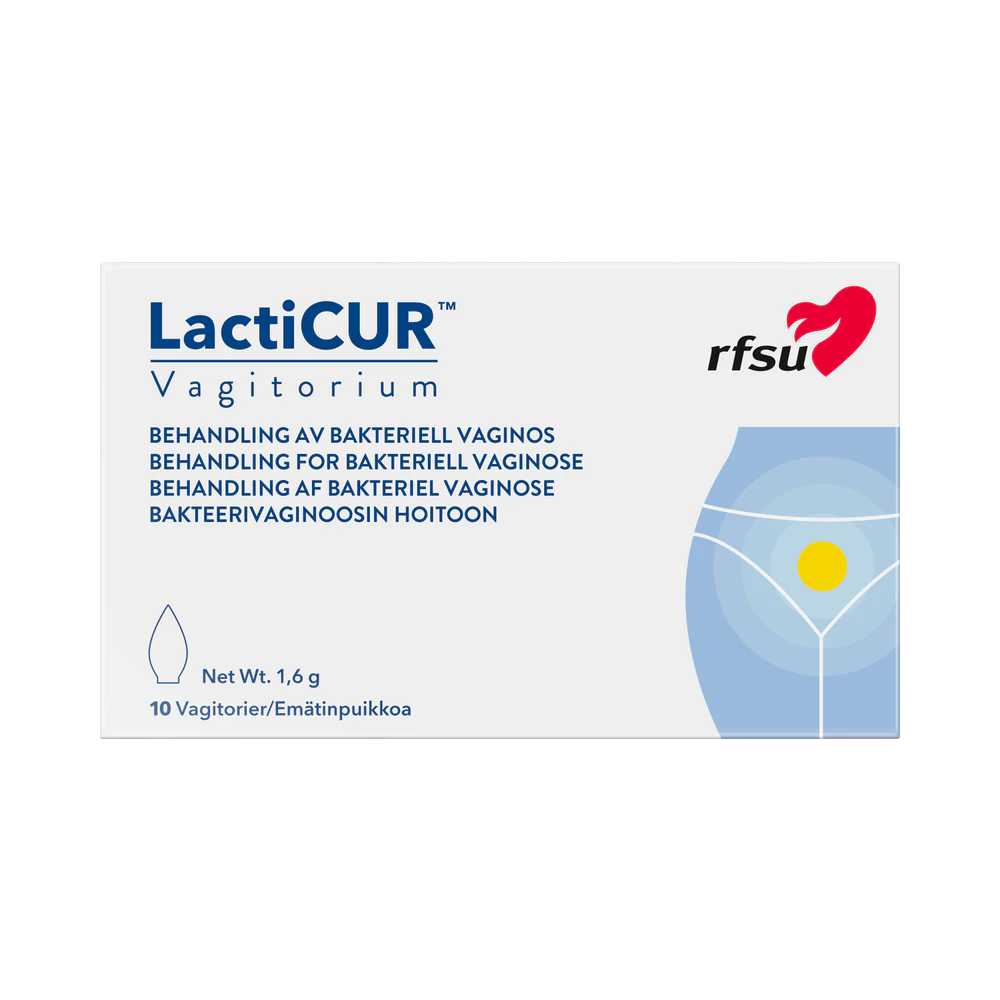 RFSU LactiCUR vagitorium 10 st
