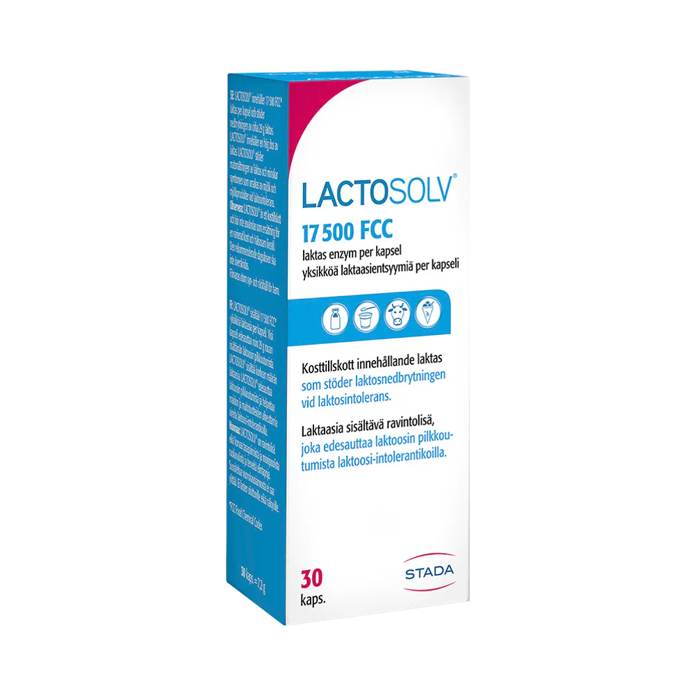 Lactosolv 17500 fcc 30 kapslar
