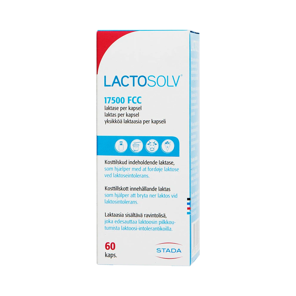 Lactosolv 17500 fcc 60 kapslar