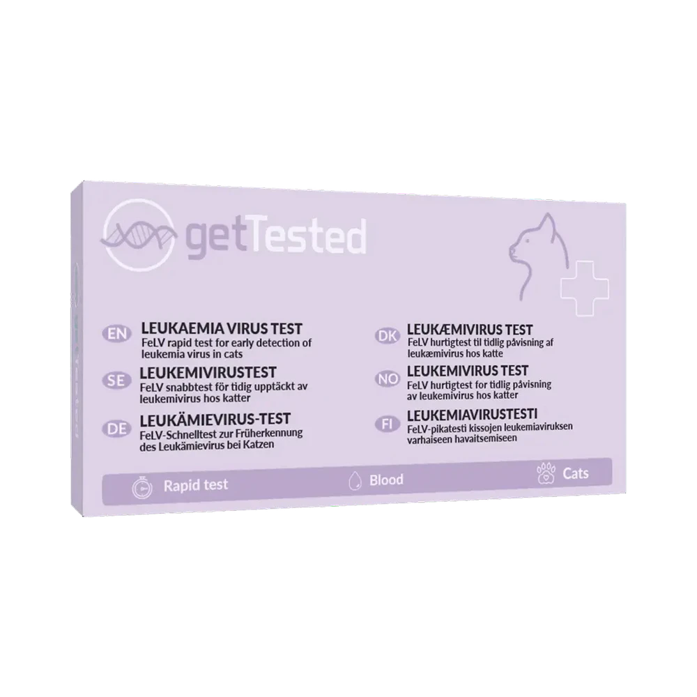 GetTested FeLV Katt leukemisnabbtest 1 st