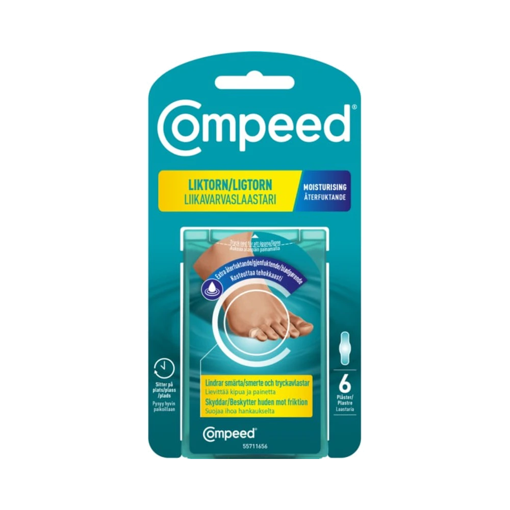 Compeed Moisturising liktornsplåster 6 st