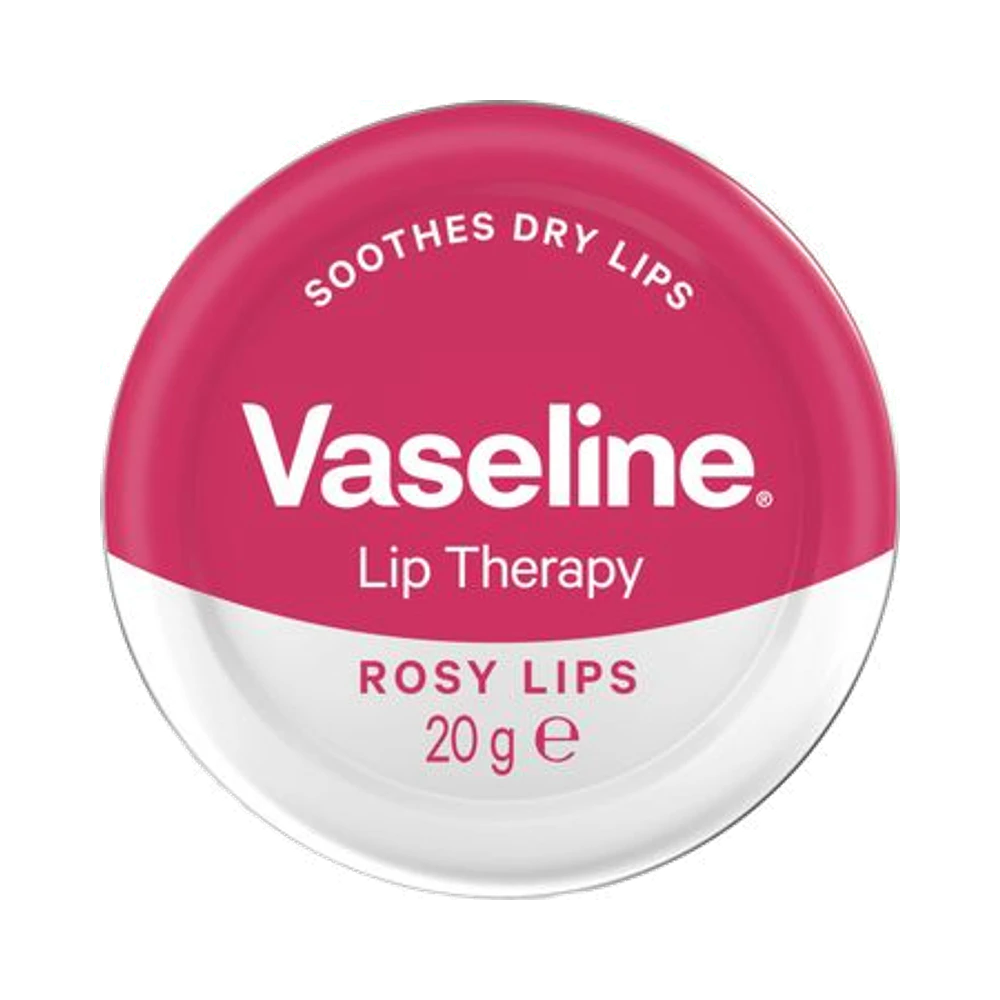 Vaseline Lip Therapy Petroleum Jelly Tin Rosy läppbalsam 20 g