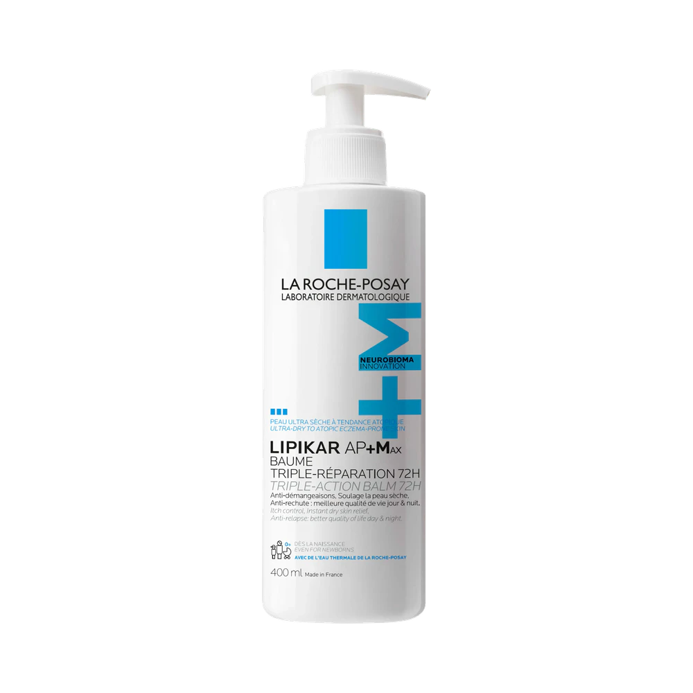 La Roche-Posay Lipikar Baume AP+MAX kroppskräm 400 ml