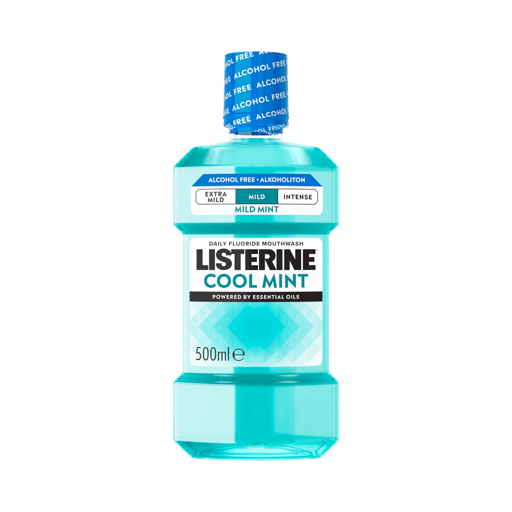 Listerine Cool Mint Milder Taste munskölj 500 ml