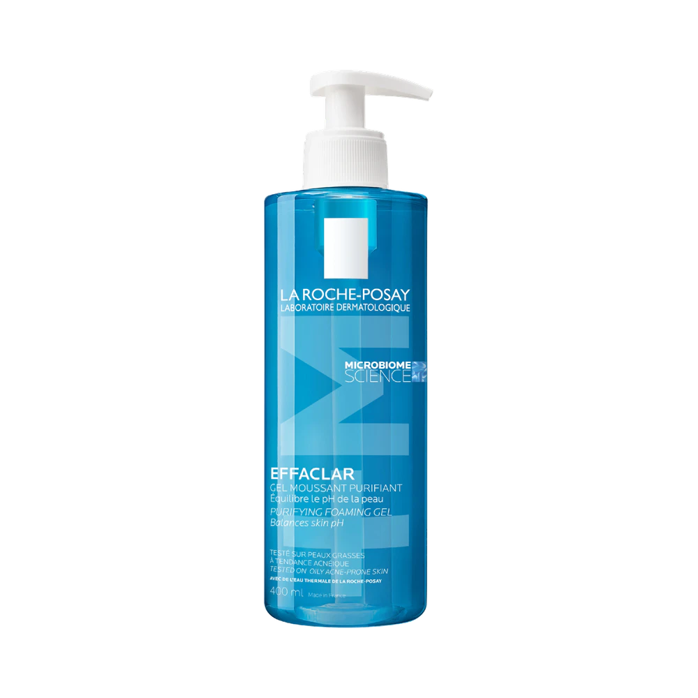 La Roche-Posay Effaclar Cleansing +M Pump gel 400 ml