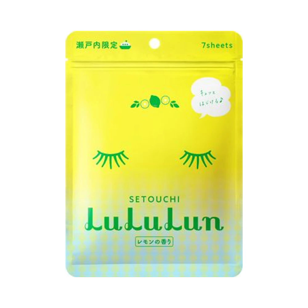 LuLuLun Premium Setouchi Lemon arkmask 7 st (108 ml)