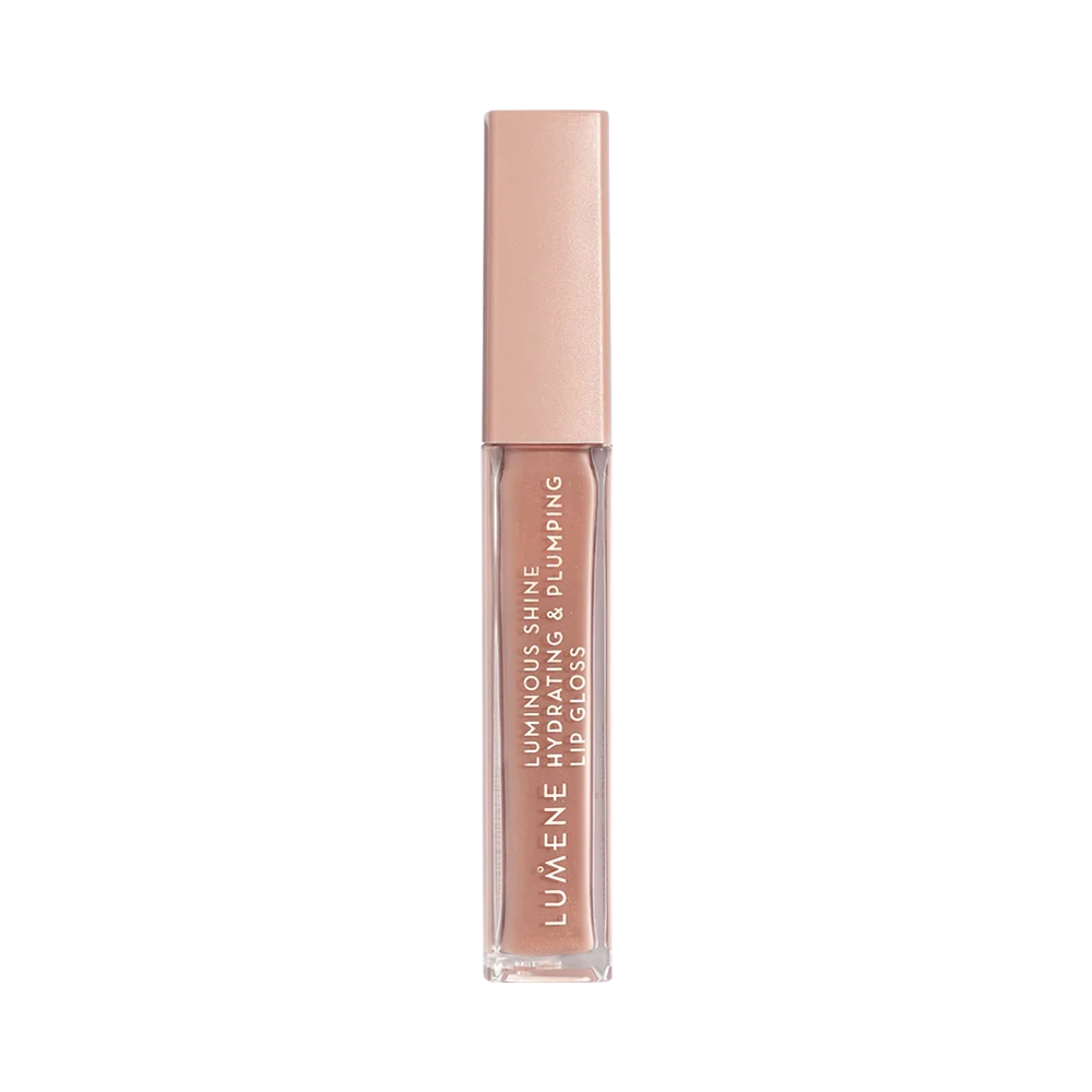 Lumene Luminous Shine Hydrating & Plumping 1 Pale Honey lip gloss 5 ml