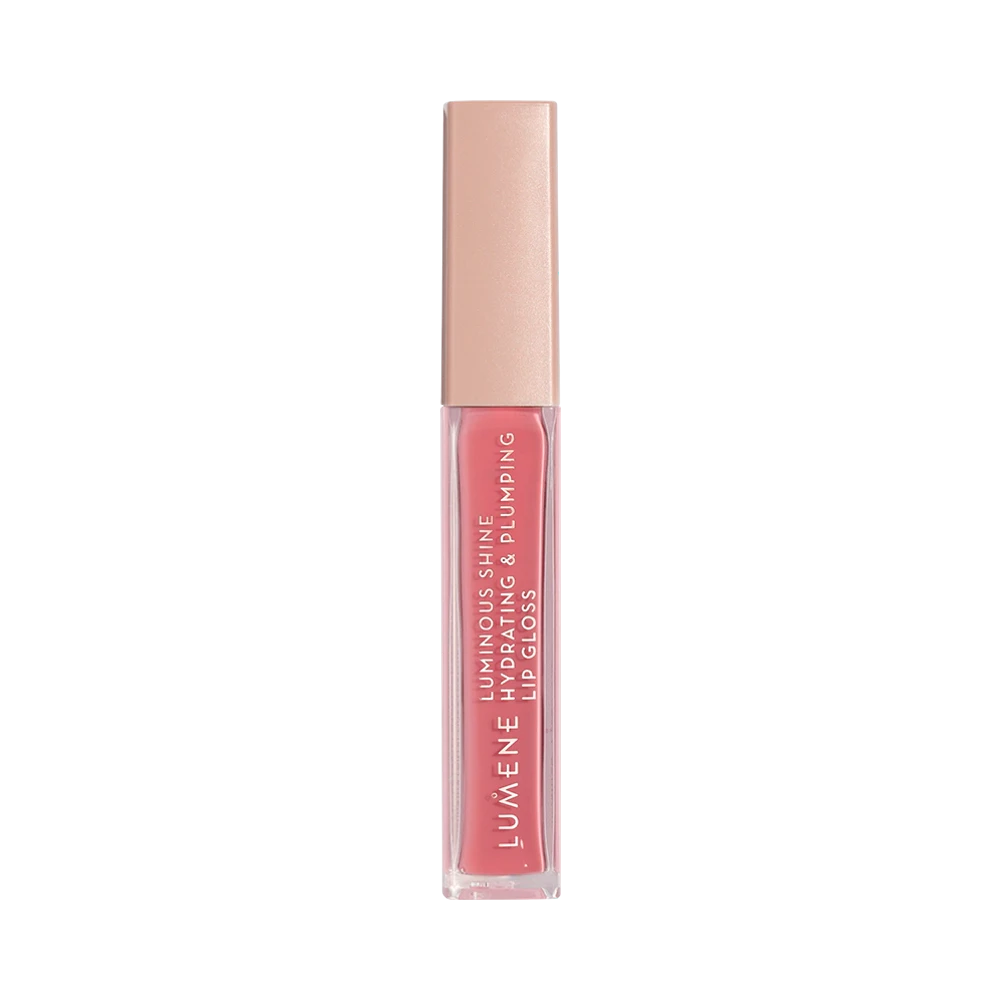 Lumene Luminous Shine Hydrating & Plumping 6 Soft Pink lip gloss 5 ml