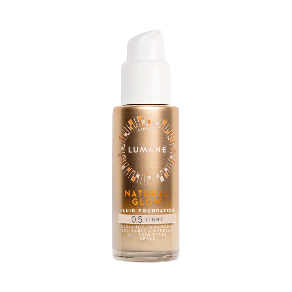 Lumene Natural Glow Fluid SPF 20, 0.5 Light foundation 30 ml