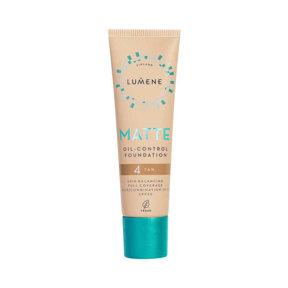 Lumene Matte Oil-Control SPF 20, 4 Tan foundation 30 ml