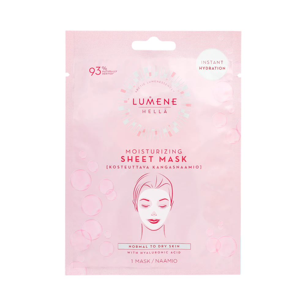 Lumene Hellä Moisturizing sheet mask 1 st