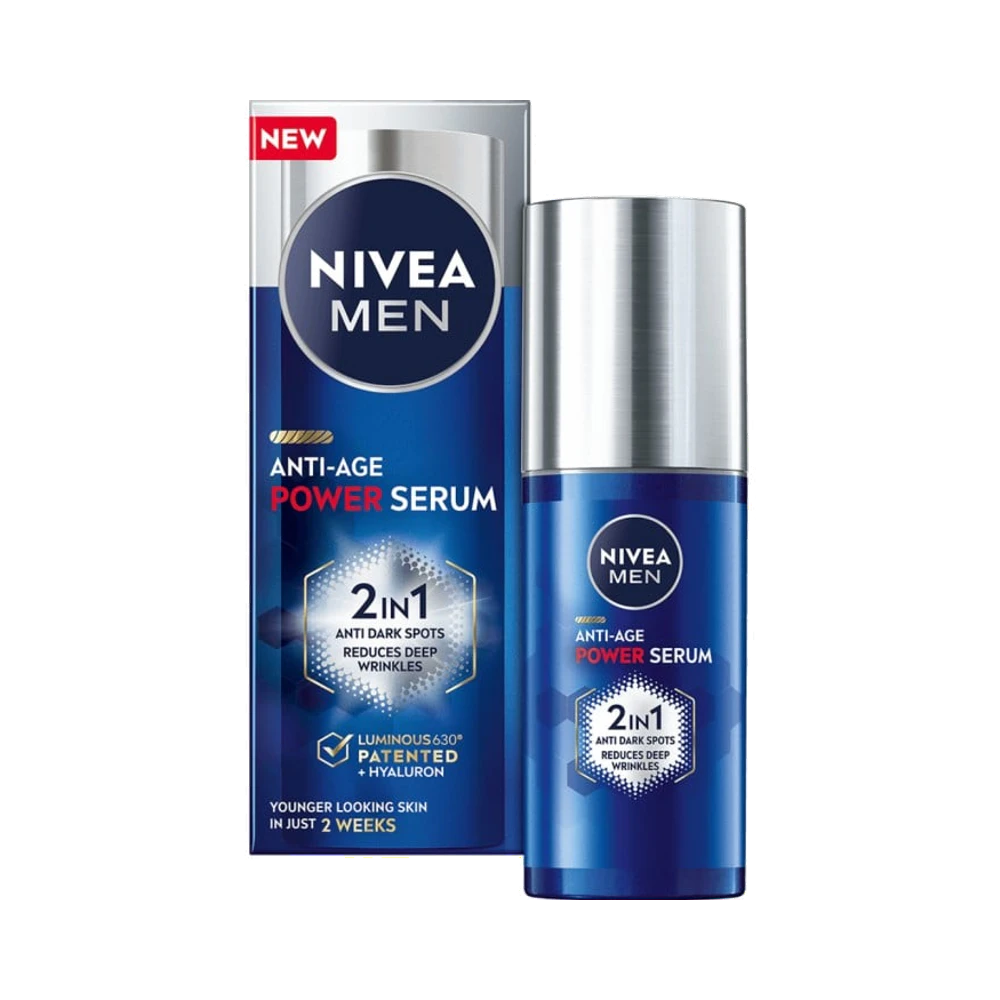 NIVEA MEN Luminous Anti-Age Power 2in1 serum 30 ml