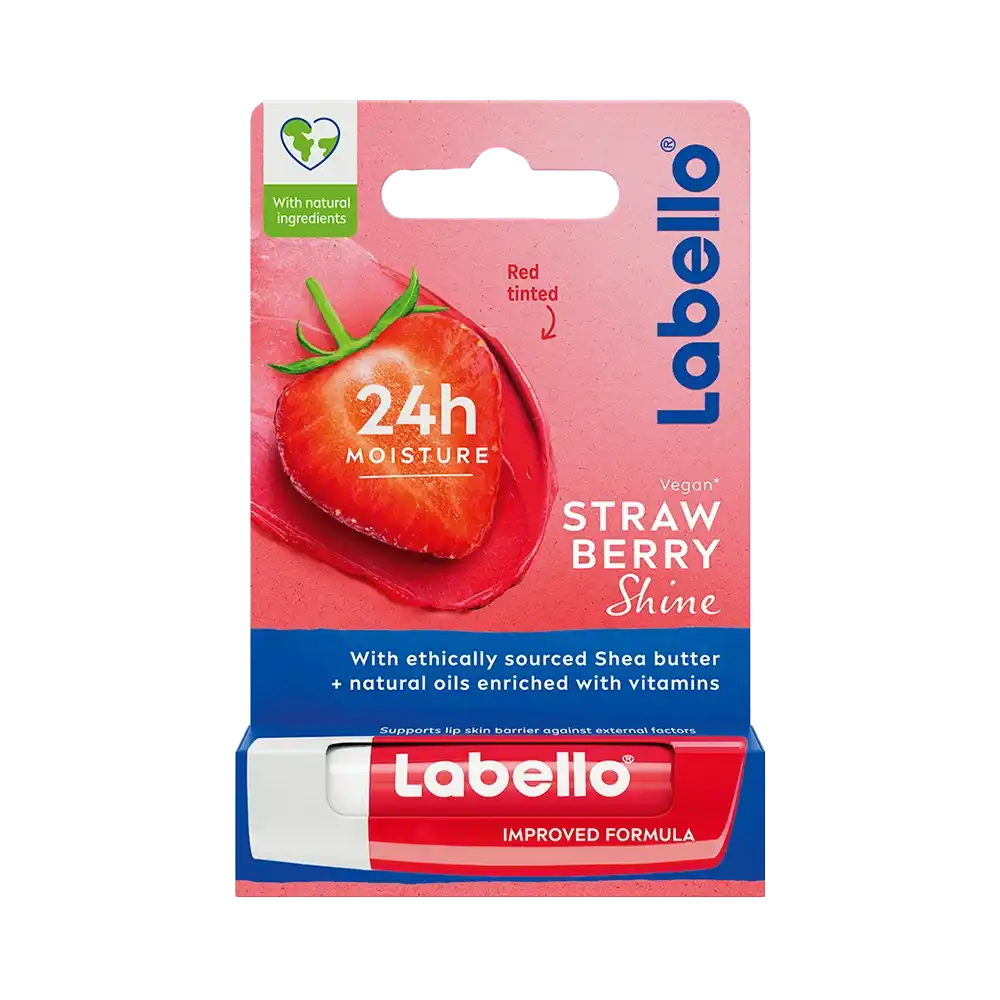 Labello Strawberry Shine Lip Balm 4,8g