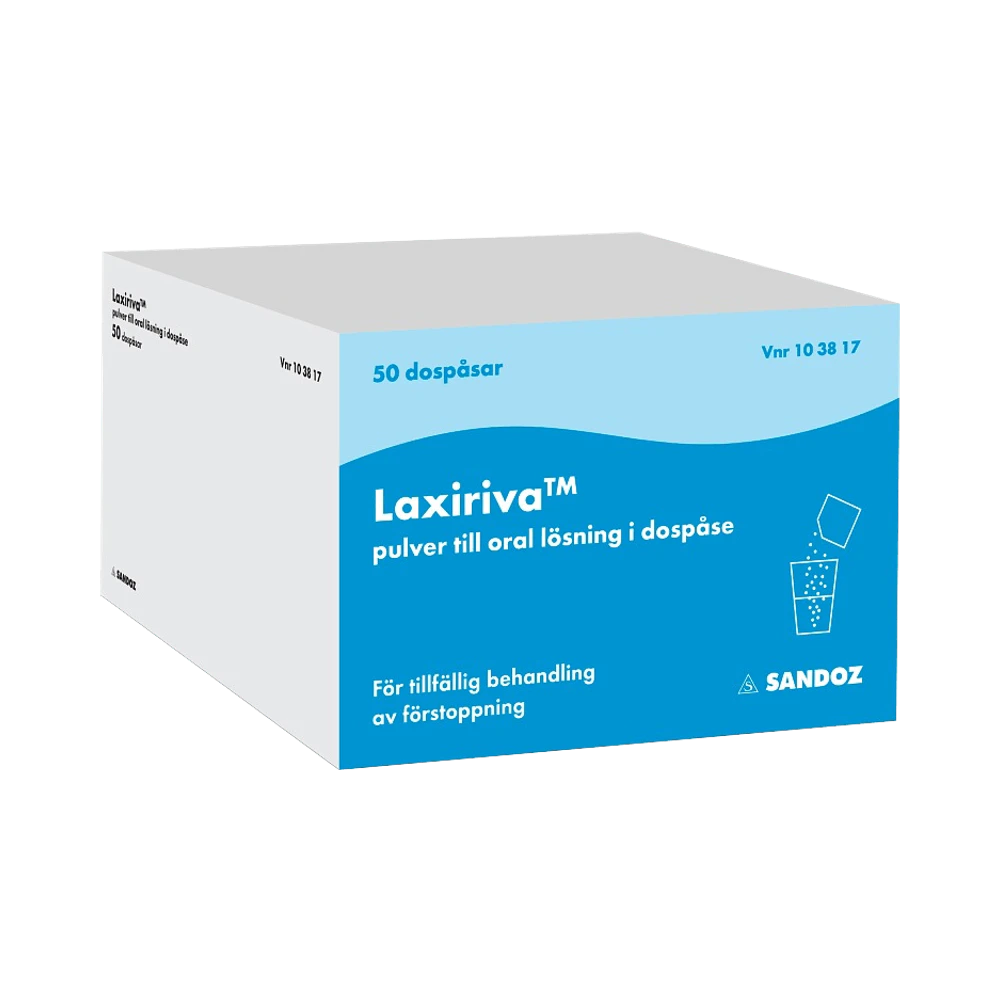 Sandoz Laxiriva pulver till oral lösning 50 dospåsar