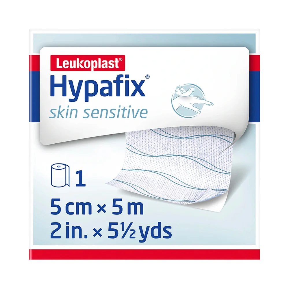Leukoplast Hypafix Skin Sensitive fixeringsförband 5 cm x 5 m