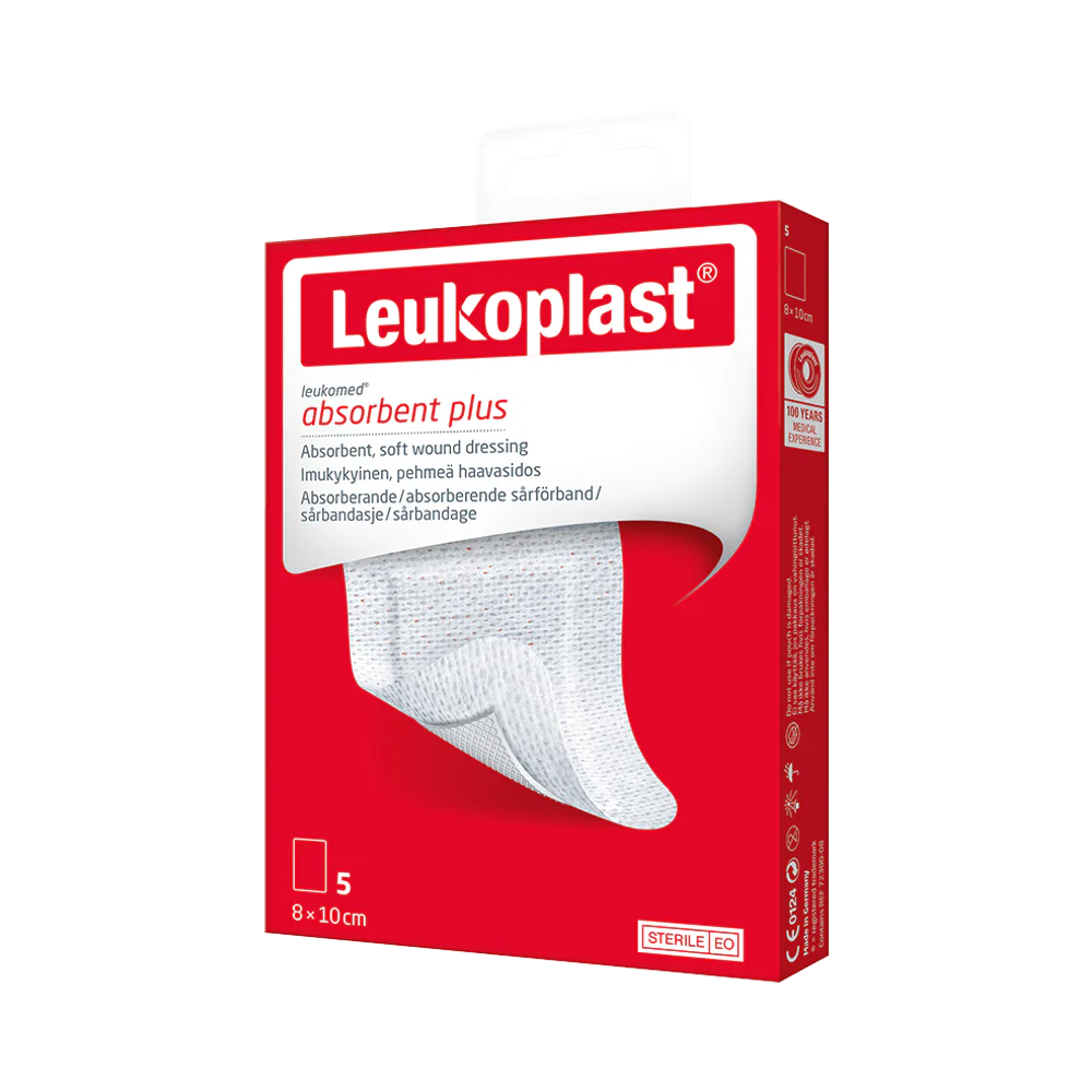 Leukoplast Leukomed 8 x 10 cm förband 5 st