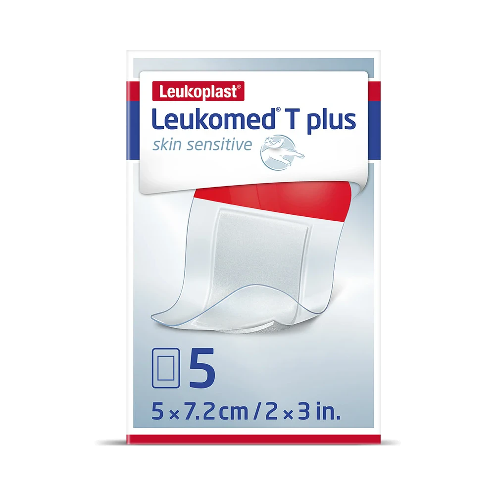 Leukoplast Leukomed T Plus Skin Sensitive 5 cm x 7,2 cm förband 5 st