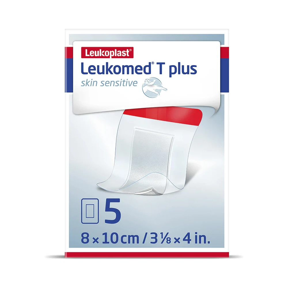Leukoplast Leukomed T Plus Skin Sensitive 8 cm x 10 cm förband 5 st