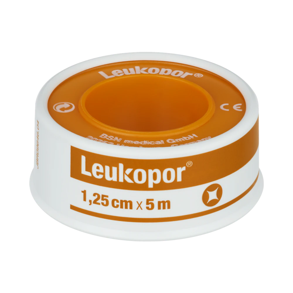 Leukoplast Leukopor 1,25cm x 5m kirurgtejp 1 st