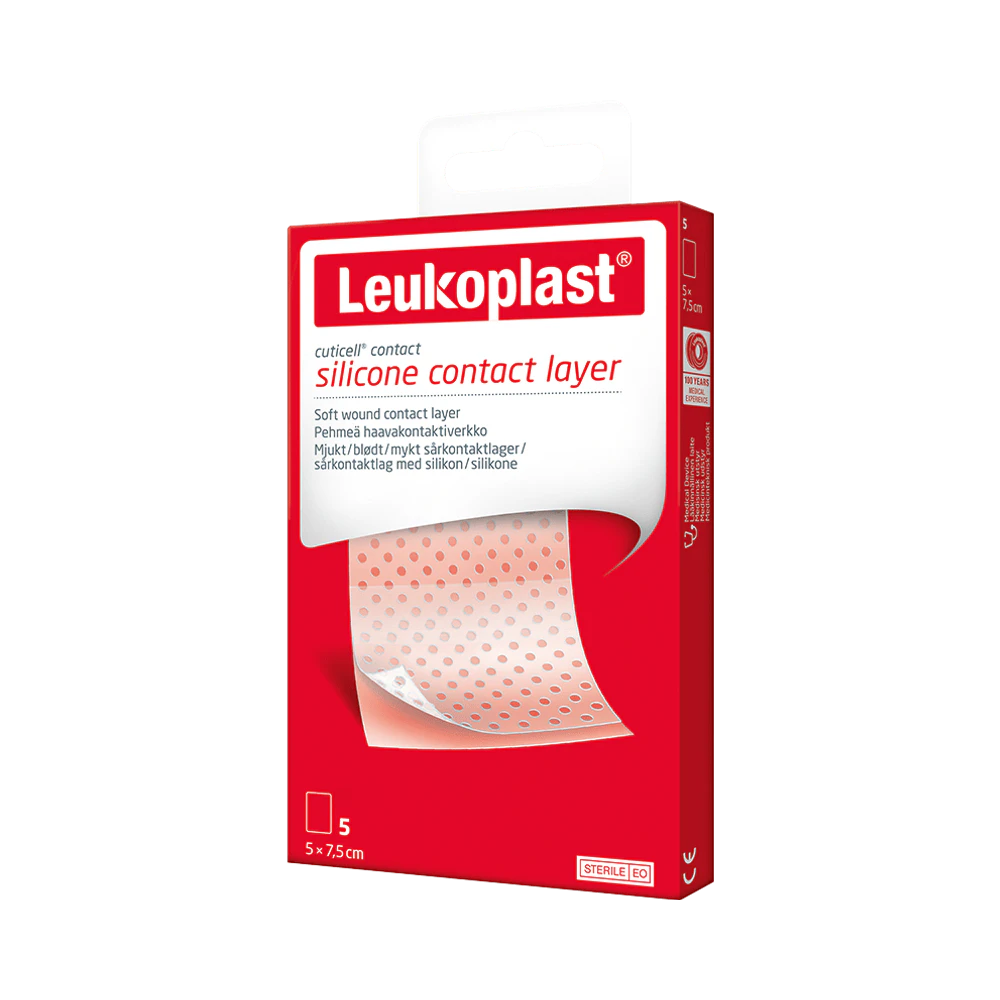 Leukoplast Cuticell Contact 5 x 7,5 cm sårkontaktlager 5 st