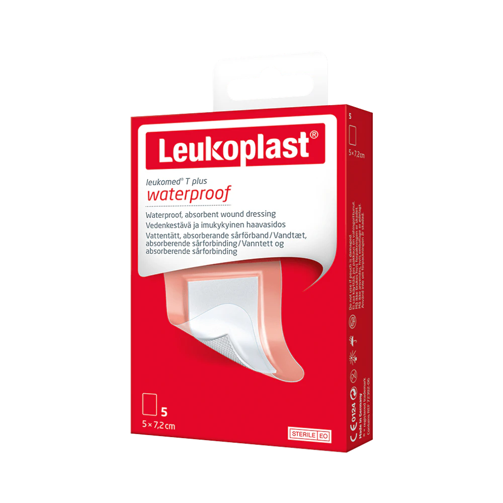 Leukoplast Leukomed T Plus 5 x 7,2 cm förband 5 st