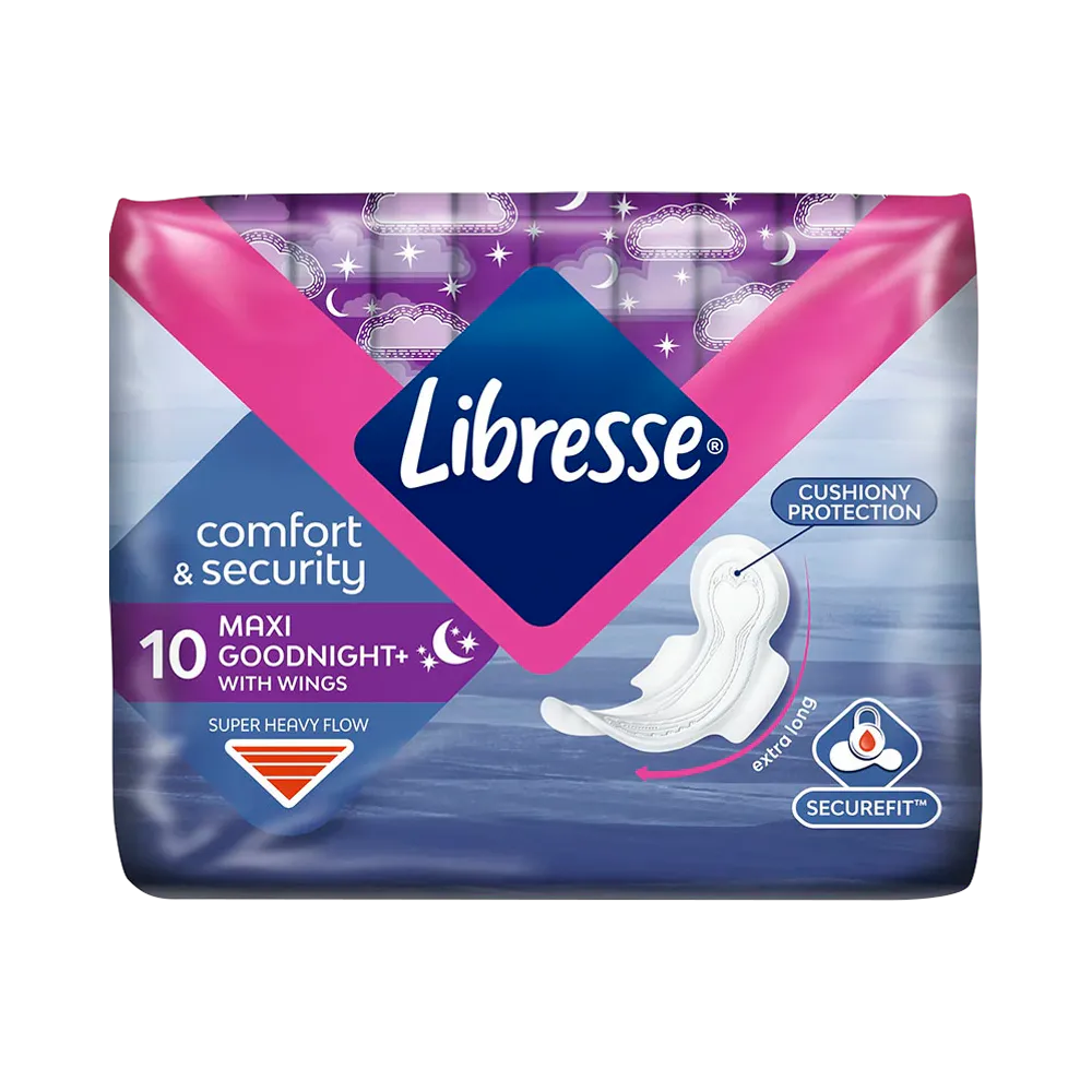 Libresse Maxi Goodnight binda 10 st
