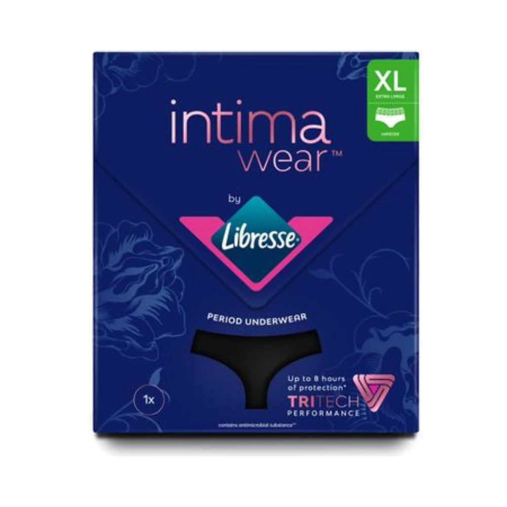 Libresse Intimawear Hipster absorberande menstrosa XL 1 st