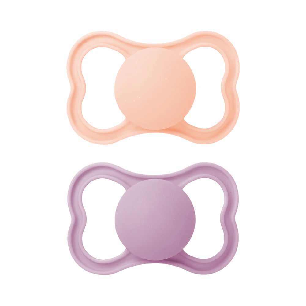MAM Air Silicone Pink 6–16 månader napp 2 st